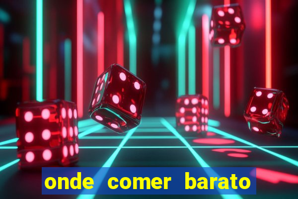 onde comer barato aeroporto santos dumont